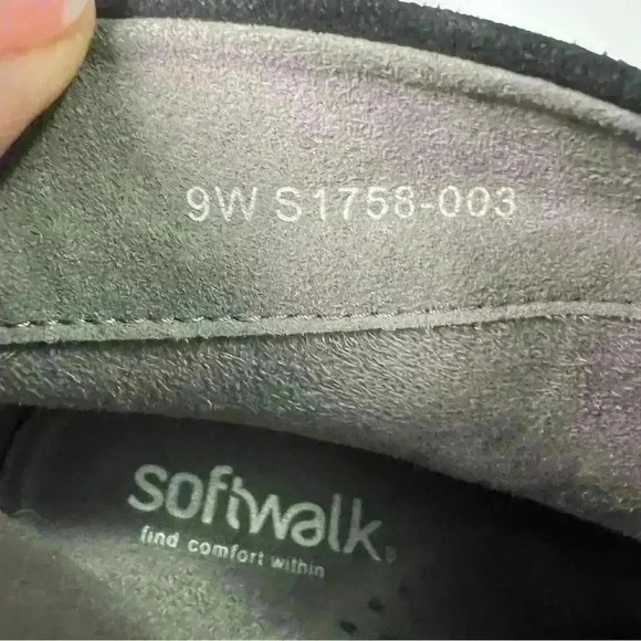 Softwalk Women's leather Boots size 9W new nb - Picture 11 of 15